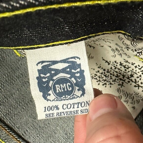 Vintage RMC Red Monkey Company Jeans Mens 44 Martin Ksohoh Lot 1002 Japan - Picture 8 of 8